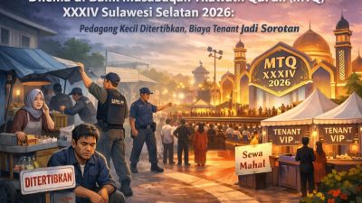 Dilema di Balik Musabaqah Tilawatil Qur’an (MTQ) XXXIV Sulawesi Selatan 2026: Pedagang Kecil Ditertibkan, Biaya Tenant Jadi Sorotan