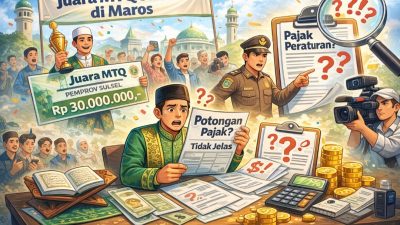 Bonus Juara MTQ Sulsel di Maros Jadi Polemik, Dugaan Ketidakjelasan Potongan Pajak Disorot Publik