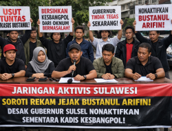 Jaringan Aktivis Sulawesi Soroti Rekam Jejak Bustanul Arifin, Desak Gubernur Sulsel Nonaktifkan Sementara Kadis Kesbangpol.