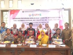 Mahasiswa KKN-T Inovasi Desa 116 Unhas Paparkan 10 Program Kerja Inovatif pada Seminar Program Kerja di Kantor Lurah Tanru Tedong