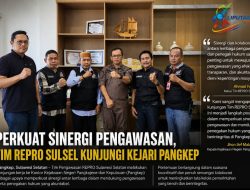 Perkuat Sinergi Pengawasan, Tim REPRO Sulsel Kunjungi Kejari Pangkep