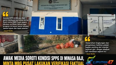 Awak Media Soroti Kondisi SPPG di Minasa Baji, Minta MBG Pusat Lakukan Verifikasi Faktual