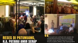Reses di Patunuang, H.A. Patarai Amir Serap Aspirasi Warga Soal Air Bersih, MBG, hingga Fasilitas Hajatan