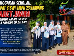 Banggakan Sekolah, Empat Siswi SMPN 23 Simbang Sabet Juara di Kejurda Karate INKANAS Piala Kapolda Sulsel 2026