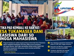 Ketika PAD Kembali ke Rakyat: Desa Tukamasea Danai Beasiswa dari SD hingga Mahasiswa