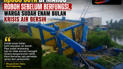 Miris! Proyek Pamsimas Rp300 Juta di Maros Roboh Sebelum Berfungsi, Warga Sudah Enam Bulan Krisis Air Bersih