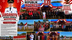 Semarak HUT ke-81 Kemerdekaan RI, Upacara Kecamatan Simbang Dipusatkan di Bumi Perkemahan Hombase