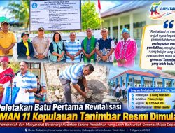 Peletakan Batu Pertama Revitalisasi SMAN 11 Kepulauan Tanimbar, Perkuat Sarana Pendidikan Untuk Mencetak Generasi Unggul