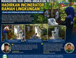 Mahasiswa KKN Universitas Muslim Maros Angkatan X Hadirkan Incinerator Ramah Lingkungan, Solusi Atasi Persoalan Sampah di Desa Bowong Cindea