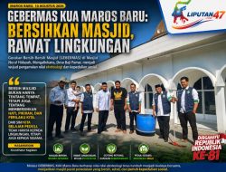 GEBERMAS KUA Maros Baru: Bersihkan Masjid, Rawat Lingkungan, Hidupkan Kepedulian