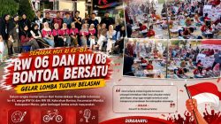 Semangat Kemerdekaan Menggema di Bontoa, Kolaborasi RW 06 dan RW 08 Sukses Meriahkan Tujuh Belasan