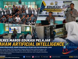 Polres Maros Edukasi Pelajar SMA DDI Alliritengae, Dorong Pemanfaatan AI Secara Bijak