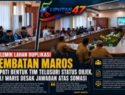 Status Lahan Duplikasi Jembatan Maros Dipersoalkan, Bupati Bentuk Tim Telusuri Klaim Kepemilikan
