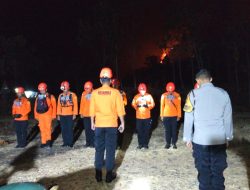Gunung Bulu Saukang Terbakar, 68 Pendaki Dievakuasi, Api Berhasil Dipadamkan