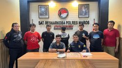 Polisi Bongkar Peredaran Sabu via Instagram di Maros, 90 Paket Diamankan