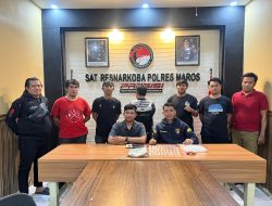 Polisi Bongkar Peredaran Sabu via Instagram di Maros, 90 Paket Diamankan