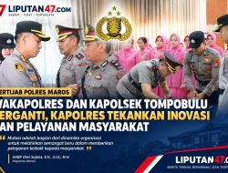 Sertijab Polres Maros: Wakapolres dan Kapolsek Tompobulu Berganti, Kapolres Tekankan Inovasi dan Pelayanan Masyarakat