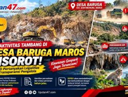 Aktivitas Tambang di Desa Baruga Maros Disorot, REPRO Pertanyakan Legalitas dan Transparansi