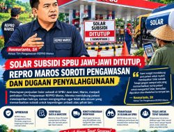 Solar Subsidi SPBU Jawi-Jawi Ditutup, REPRO Maros Soroti Pengawasan dan Dugaan Penyalahgunaan