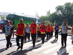 Ratusan Personel Polres Maros Jalani Samjas, Jaga Kebugaran untuk Maksimalkan Pelayanan