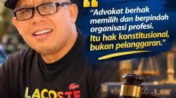 Hak Advokat Pindah Organisasi Profesi, Pengadilan Tinggi Dinilai Tak Berwenang Membekukan BAS