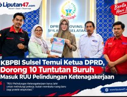 KBPBI Sulsel Temui Ketua DPRD, Desak 10 Tuntutan Buruh Masuk RUU Pelindungan Ketenagakerjaan