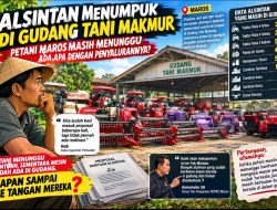 Alsintan Menumpuk di Gudang Tani Makmur, Petani Maros Masih Menunggu: Ada Apa dengan Penyalurannya?