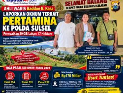 Ahli Waris Baddoe B. Kasa Laporkan Oknum Terkait Pertamina ke Polda Sulsel, Persoalkan SHGB Lahan 17 Hektare