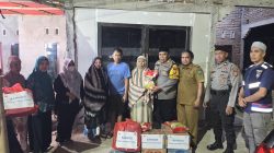 Polsek Lau Salurkan Bantuan Korban Kebakaran di Maros, Wujud Kepedulian Polri kepada Masyarakat