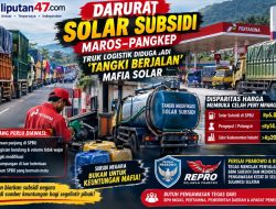 DARURAT SOLAR SUBSIDI MAROS–PANGKEP: TRUK LOGISTIK DIDUGA JADI ‘TANGKI BERJALAN’ MAFIA SOLAR