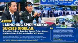 Launching SPIDI Makkah Berlangsung Lancar, Konsultan Hukum Apresiasi Polres Maros, Intelkam Polda Sulsel, dan Kodim