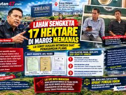 LAHAN SENGKETA 17 HEKTARE DI MAROS MEMANAS, LAI SOROT DUGAAN INTIMIDASI SAAT PEMASANGAN PLANG