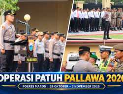 Polres Maros Gelar Operasi Patuh Pallawa 2026, Sasar 9 Pelanggaran Prioritas